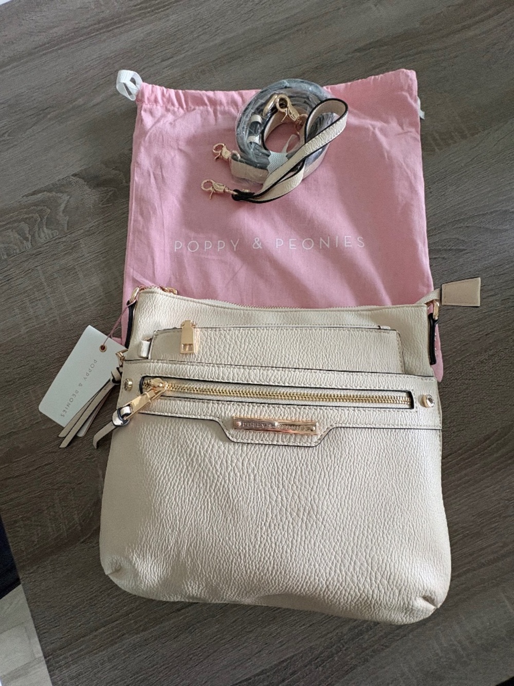 Poppy & Peonies Everyday Crossbody Bag